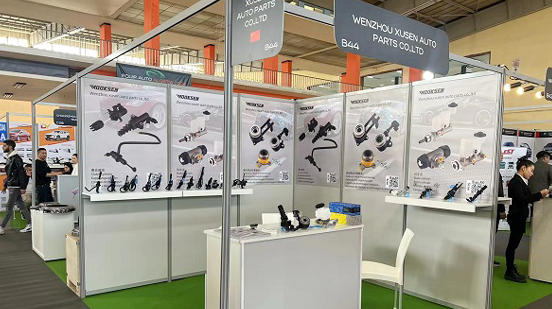 Wenzhou Xusen Auto Parts Co., Ltd. attend equip auto Algeria 2024